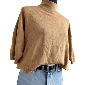 Vintage Paul Frederick silk turtle neck tee